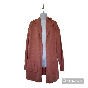 Style & Co. Open Front Hooded Cardigan